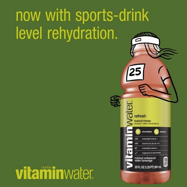 vitaminwater refresh Bottle, 20 fl oz