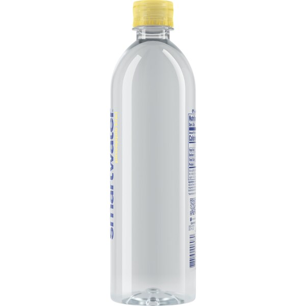 Smartwater Pineapple Kiwi, Vapor Distilled Premium Bottled Water, 23.7 OZ