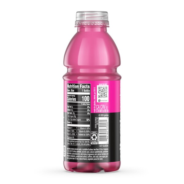 Vitaminwater Focus Electrolyte Enhanced Water W/ Vitamins, Kiwi-Strawberry Drink, 20 OZ