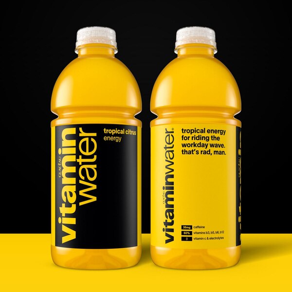 vitaminwater energy, tropical citrus Bottle, 32 fl oz