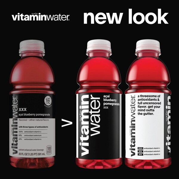 vitaminwater XXX, açai-blueberry-pomegranate Bottle, 32 fl oz