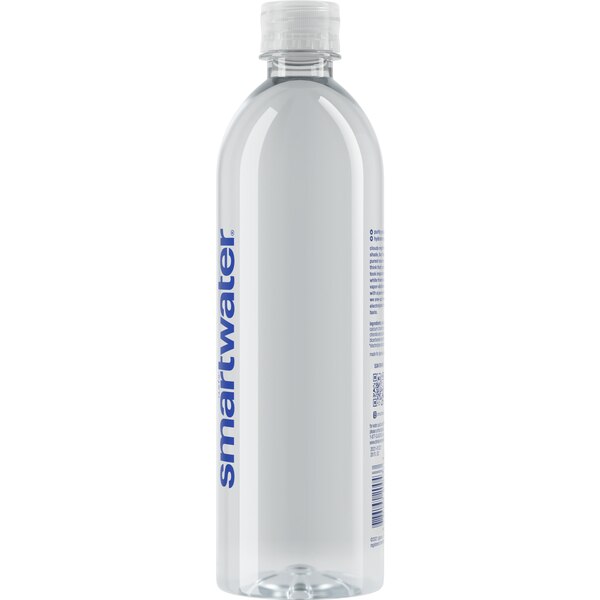 Smartwater Vapor Distilled Premium Water Bottle, 20 OZ