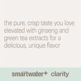 Smartwater+ Clarity, Ginseng Green Tea Bottle, 23.7 OZ, thumbnail image
