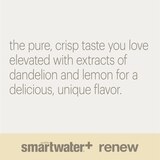 Smartwater+ Renew, Dandelion Lemon Bottle, 23.7 OZ, thumbnail image