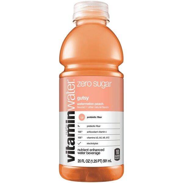 vitaminwater zero sugar gutsy Bottle, 20 fl oz
