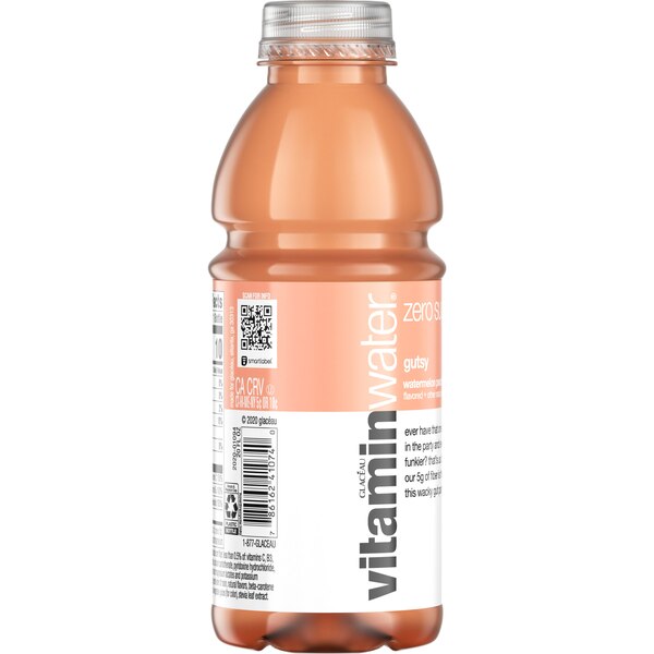 vitaminwater zero sugar gutsy Bottle, 20 fl oz