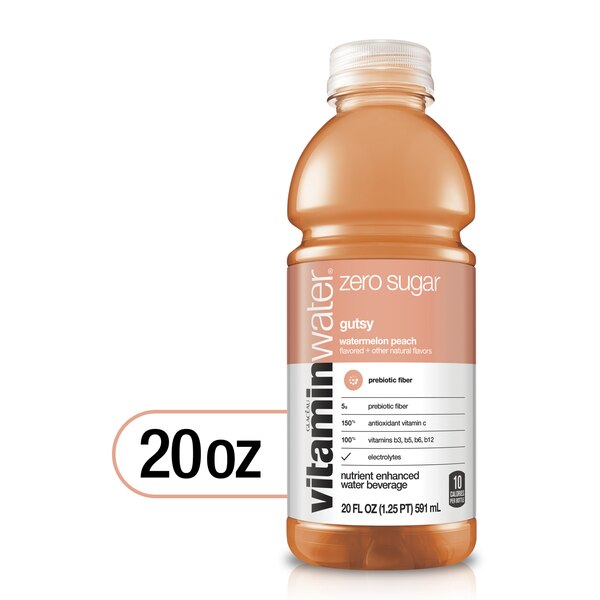 vitaminwater zero sugar gutsy Bottle, 20 fl oz