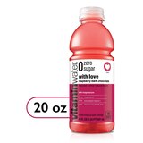 Glaceau Water Zero Sugar With Love-KO Bottle, 20 fl oz, thumbnail image