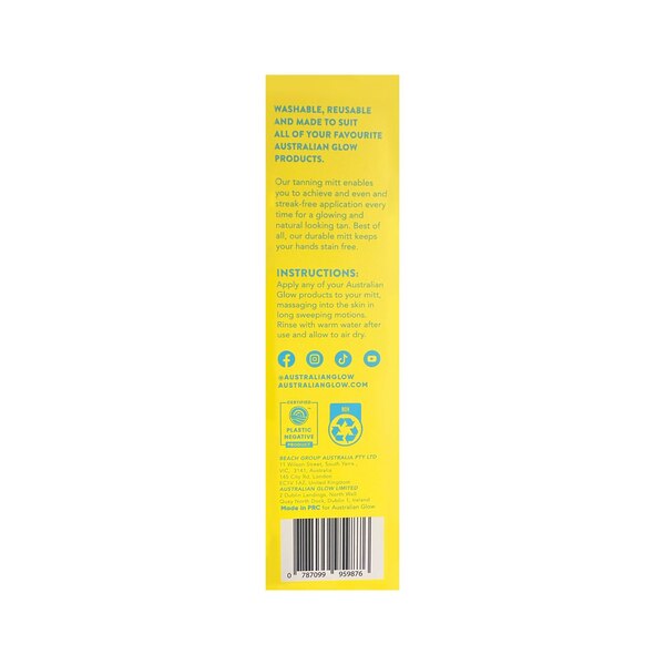 Australian Glow Smooth Operator Self Tanning Mitt