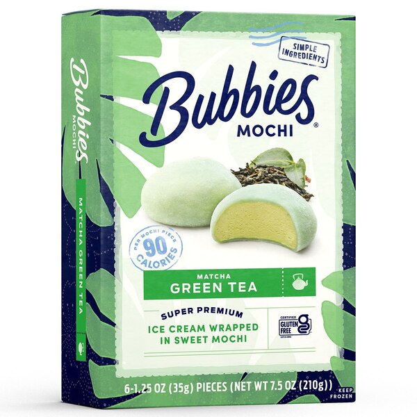 Bubbies Mochi Ice Cream Green Tea
