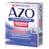 AZO Maximum Strength Urinary Pain Relief Tablets, thumbnail image