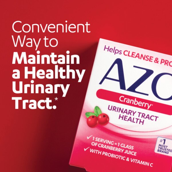 AZO Cranberry Urinary Tract Health Tablets, 50 CT