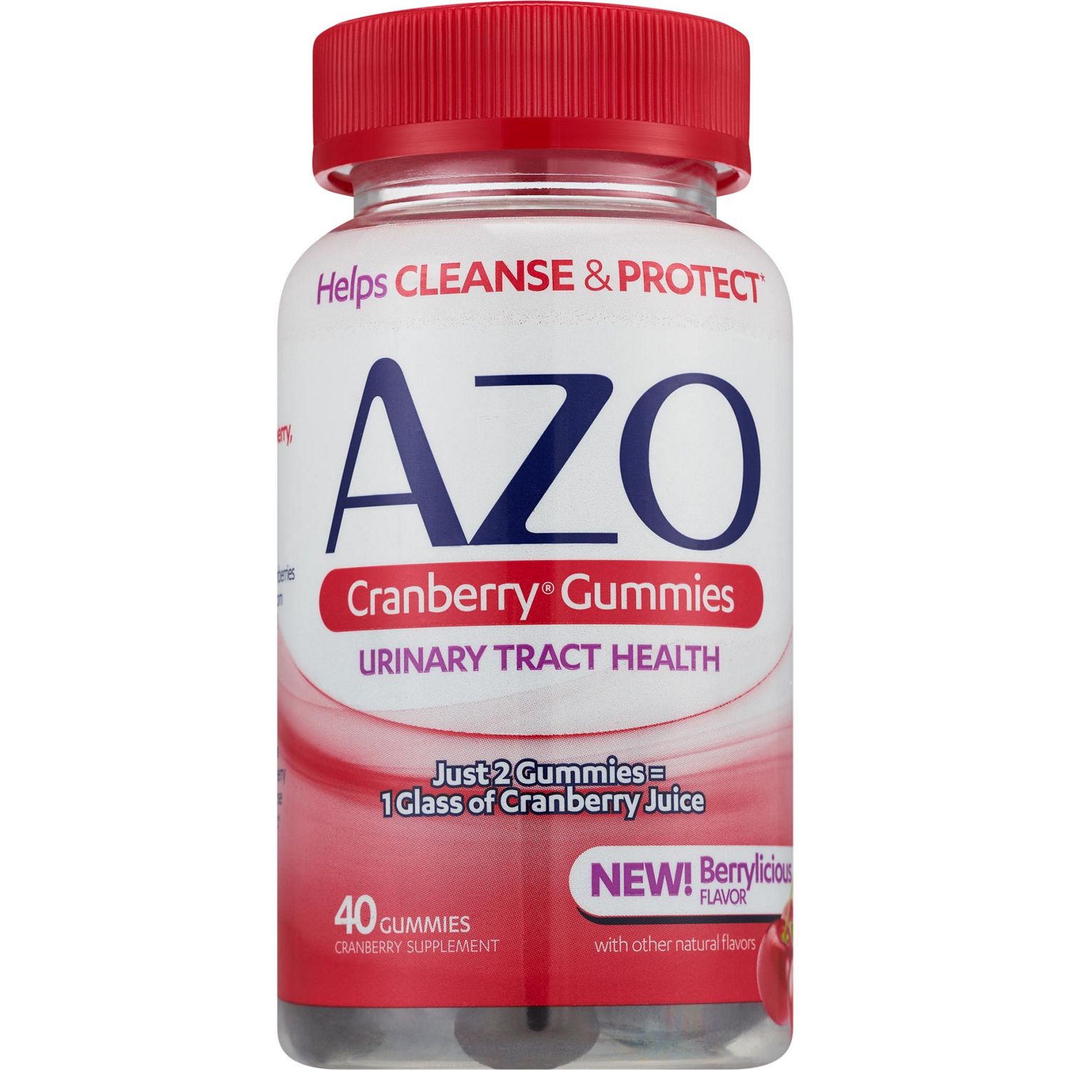 Azo Cranberry Gummies, 40 CT