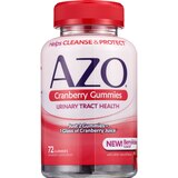 AZO Urinary Tract Health Dietary Supplement, Cranberry Gummies, 72 CT, thumbnail image