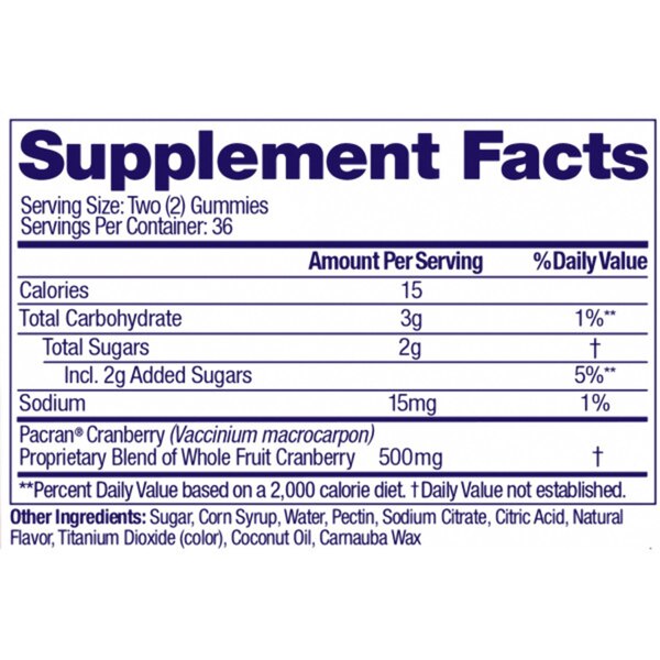 AZO Urinary Tract Health Dietary Supplement, Cranberry Gummies, 72 CT