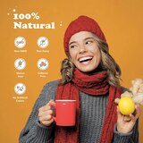 POCAS Instant Honey Ginger Tea, Ginseng Flavor, 12.6 OZ, 20 CT, thumbnail image