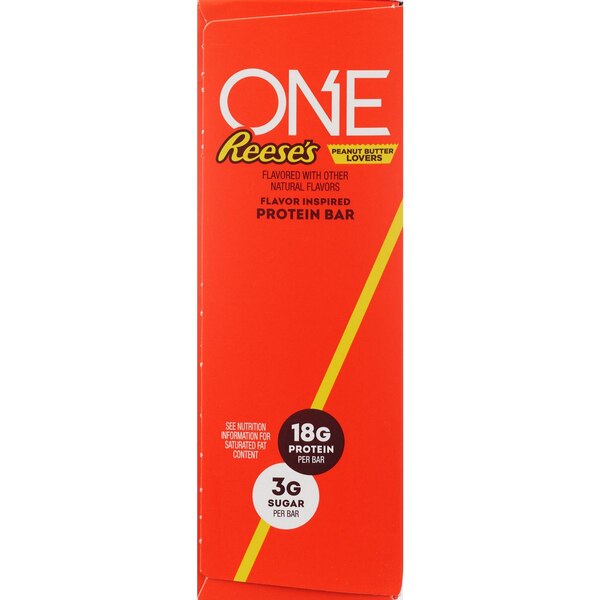One Bar, Reese Peanut Butter Lovers Flavor Protein Bar 4 ct, 2.12 oz
