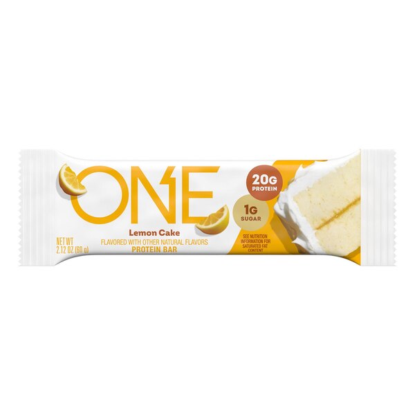 ONE, Lemon Cake Flavored Protein Bar, 2.12 oz