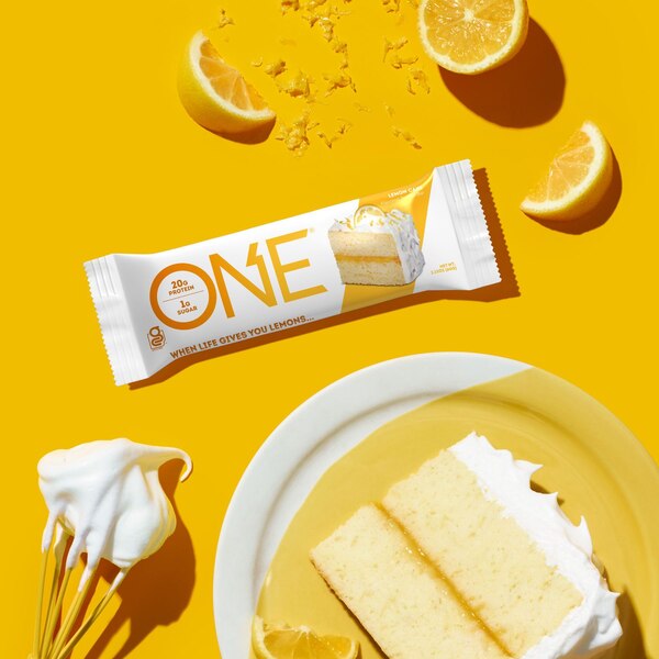 ONE, Lemon Cake Flavored Protein Bar, 2.12 oz