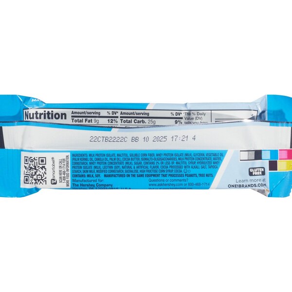 ONE BAR Cookies n Creme, Protein Bar, 2.12 oz 