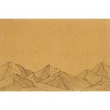 U Style Ecokind Large Frameless Cork Bulletin Board, 18 x 12 in, thumbnail image