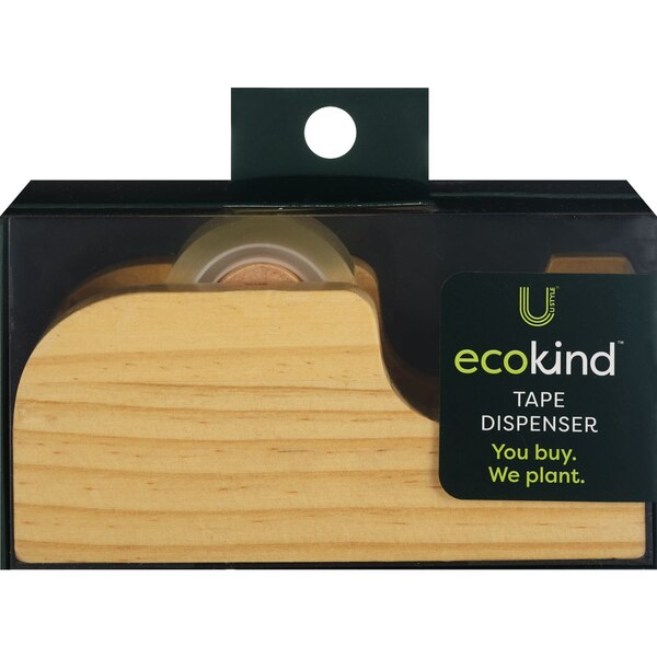 U Style Ecokind Wood Tape Dispenser