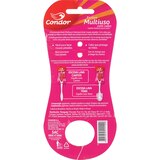Condor Scrubbing Brush Iron-Shaped With Plastic Cover&Handle, thumbnail image 2 of 5