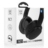 GENTEK NC1 Noise Cancelling Headphones, Black, thumbnail image