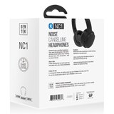 GENTEK NC1 Noise Cancelling Headphones, Black, thumbnail image