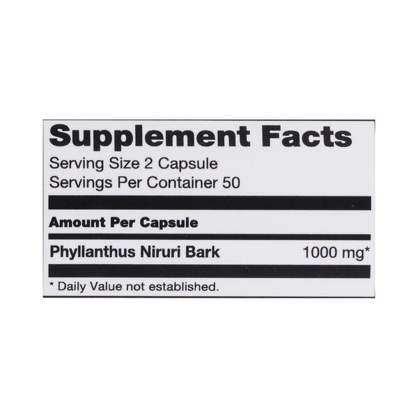 Germa Chanca Piedra (Phyllanthus Niruri), 500 mg, 100 CT