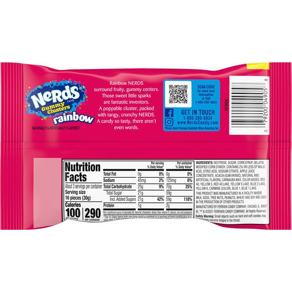 Nerds Gummy Clusters Candy