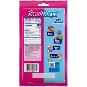 SweeTart Twisted Rainbow Punch Soft & Chewy Ropes, 5 oz