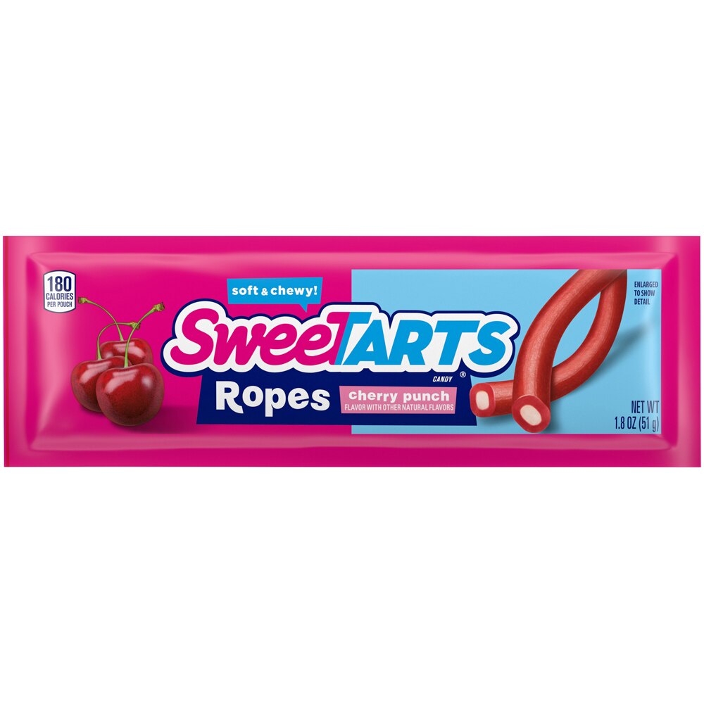 SweeTarts Soft & Chewy Ropes Candy, 1.8 OZ