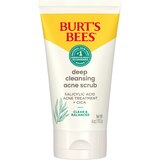 Burt's Bees Clear and Balanced Deep Cleansing Acne Scrub, 4 oz, thumbnail image