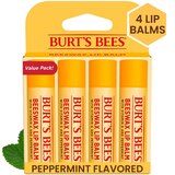 Burt's Bees Lip Balm, Beeswax 4/Pack, thumbnail image