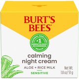 Burt's Bees Night Cream for Sensitive Skin, 1.8 OZ, thumbnail image