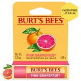Burt's Bees 100% Natural Moisturizing Lip Balm, Pink Grapefruit with Beeswax & Fruit Extracts, thumbnail image