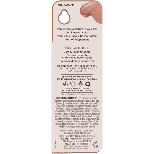 Burt's Bees 100% Natural Moisturizing Lip Shimmer