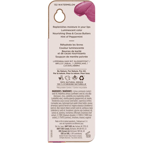 Burt's Bees 100% Natural Moisturizing Lip Shimmer