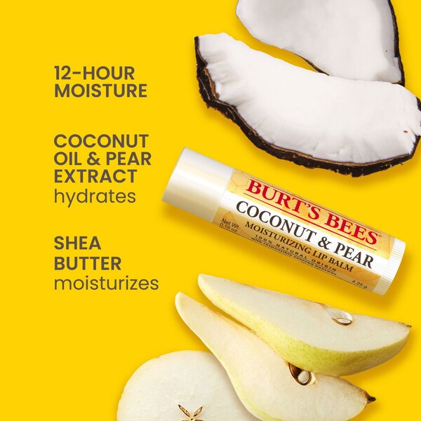 Burt's Bees - Bálsamo labial hidratante 100% natural