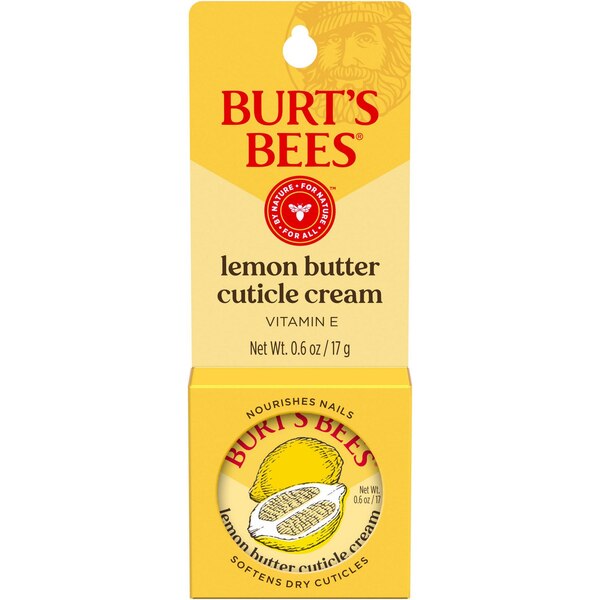 Burt's Bees 100% Natural Origin Lemon Butter Cuticle Cream, 0.6 OZ