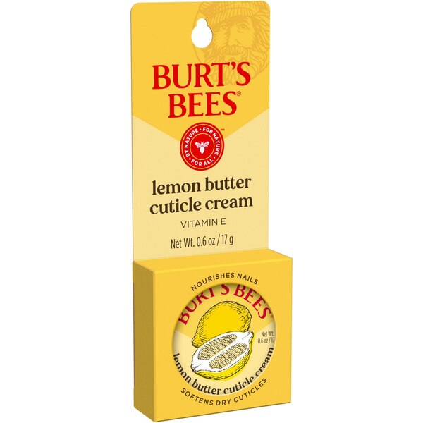 Burt's Bees 100% Natural Origin Lemon Butter Cuticle Cream, 0.6 OZ