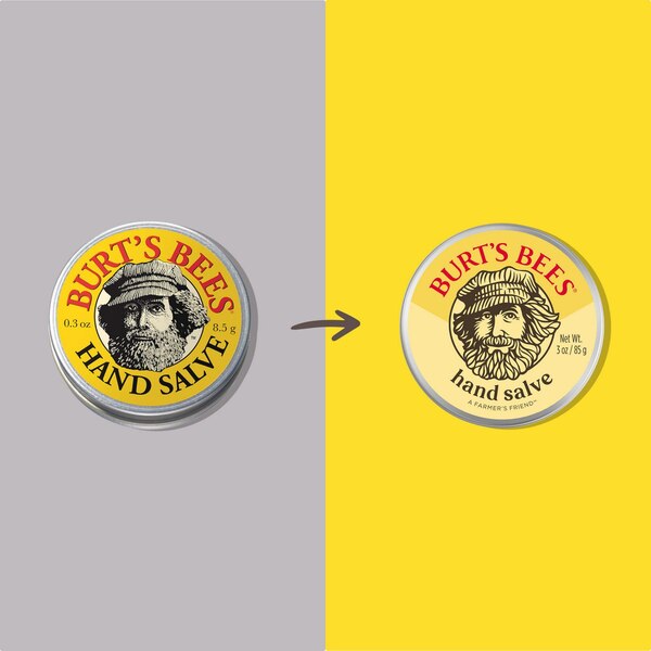 Burt's Bees 100% Natural Hand Salve - 3 OZ Tin