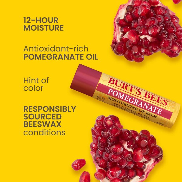 Burt's Bees - Bálsamo labial hidratante 100% natural