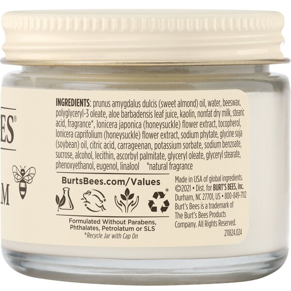 Burt's Bees Almond &  Milk Hand Cream - 2 OZ Jar