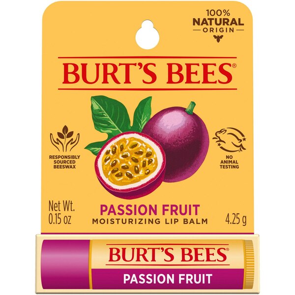 Burt's Bees Lip Balm, Passion Fruit 