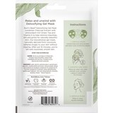 Burt's Bees Detoxifying Biocellulose Gel Mask with Charcoal and Green Tea, thumbnail image 2 of 6