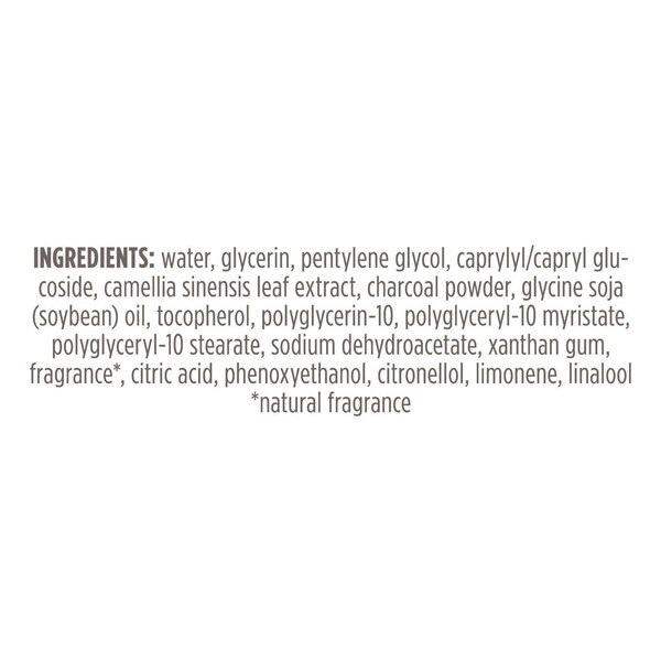 Burt's Bees Detoxifying Biocellulose Gel Mask with Charcoal and Green Tea
