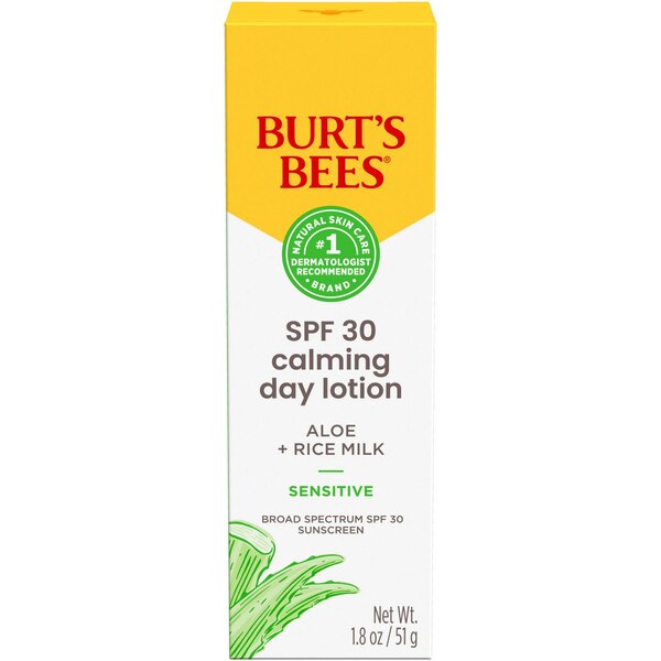 Burt's Bees SPF 30 Calming Day Face Lotion, 1.8 OZ