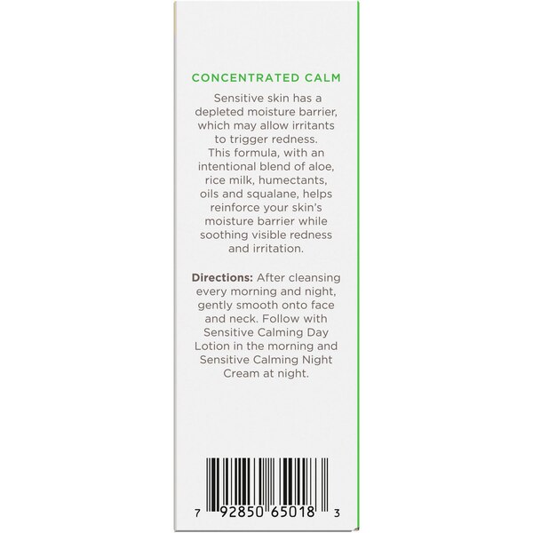 Burt's Bees Calming Serum With Aloe and Rice Milk, 1 OZ